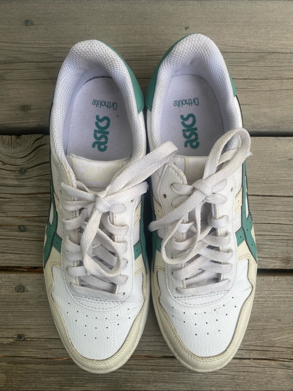 ASICS Japan S Size 9 Women’s Sneakers Aritzia White/Saje EUC - Picture 13 of 15